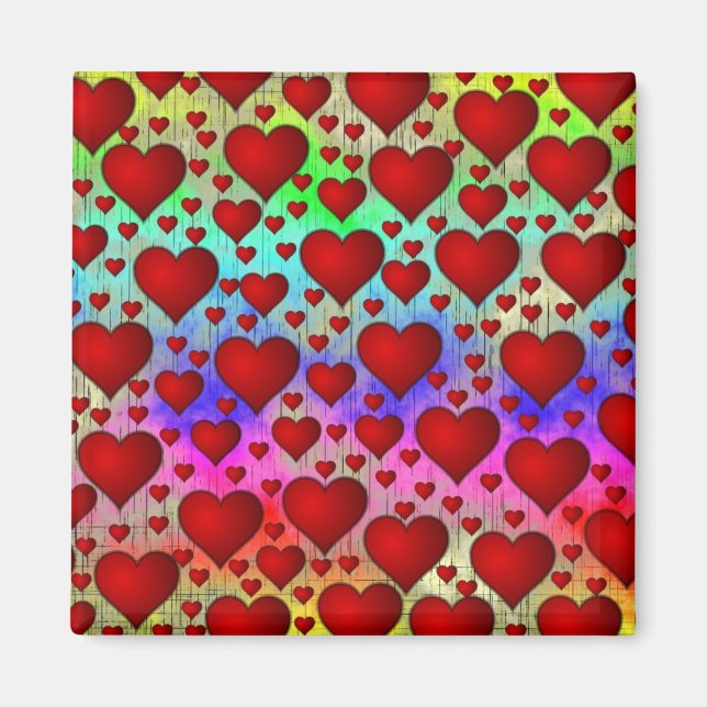 Aimant Cœur Amour (Devant)