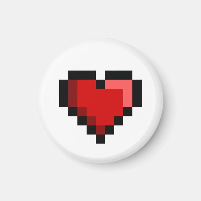 Aimant Coeur d'amour (Devant)
