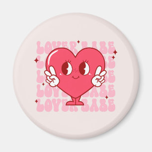 Aimant Coeur de bébé mignon