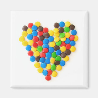 Aimant Coeur de bonbons
