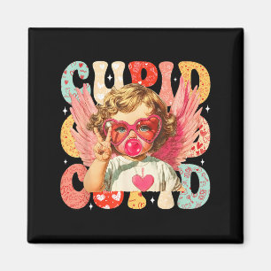 Aimant Cœur de chewing-gum à bulles qui souffle des cuds