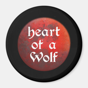 Aimant Cœur de Loup