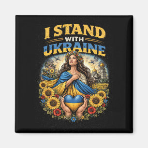 Aimant Cœur de l'Ukraine