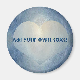 Aimant Coeur de lune bleue