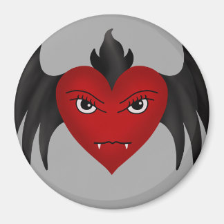 Aimant Coeur de vampire gothique