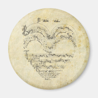 Aimant Coeur du manuscrit médiéval