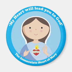 Aimant Coeur impeccable de Mary