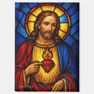 Aimant Coeur le plus sacré de Jésus