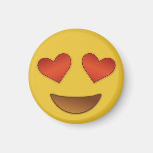 Aimant Coeur mignon et minuscule pour les yeux émoji