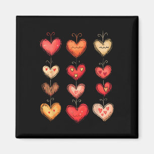 Aimant Cœur motif Saint Valentin drôle de la Saint-Valent