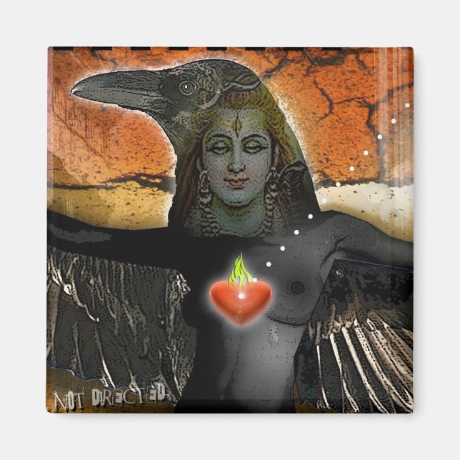 AIMANT COEUR RAVENS (Devant)