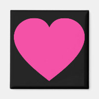 Coeur rose clair