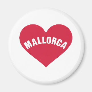 Aimant Coeur rouge de Majorque