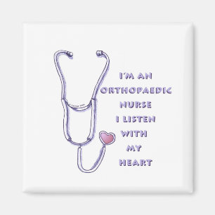 Aimant Coeur stéthoscope Infirmière orthopédique