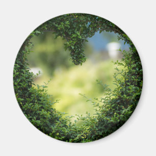 Aimant Coeur Topiaire Vert