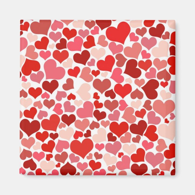 Aimant Coeurs (Devant)