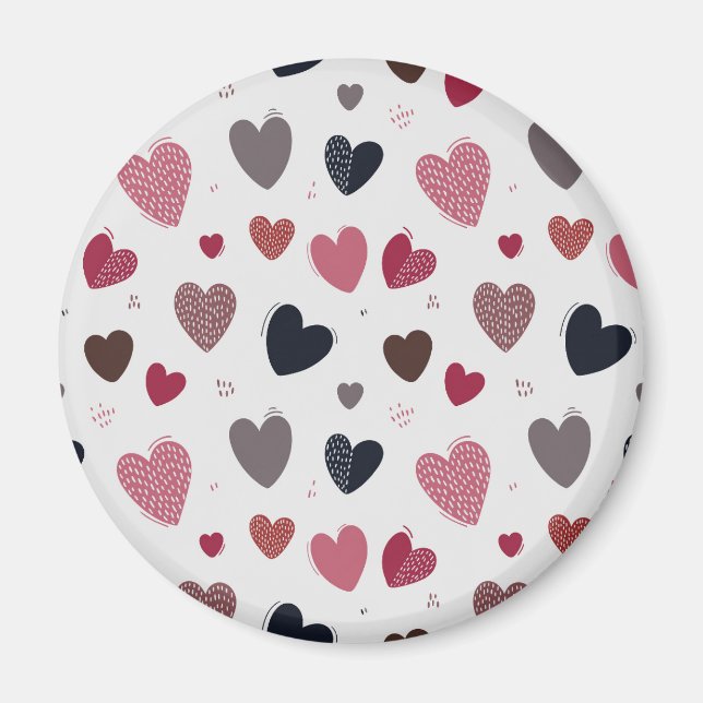 Aimant Coeurs 3 (Devant)