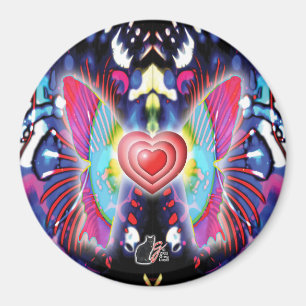 Aimant Cœurs de Glys