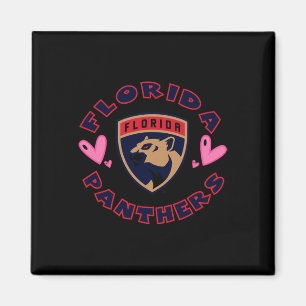 Aimant Cœurs de la Saint-Valentin des Panthers de la Flor