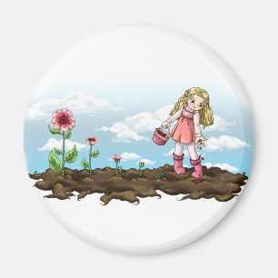 Aimant Coeurs en croissance