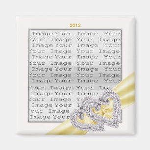 Aimant Coeurs personnalisés Lémon Ruban magnétique