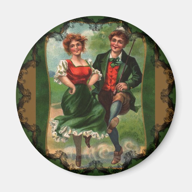 Aimant Cœurs Pleins de Joie (Devant)