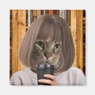 Aimant Coffe Cat Cutie