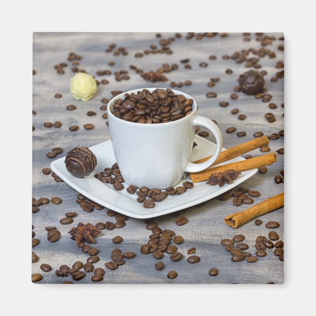 Aimant Coffee and spices (Devant)