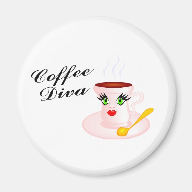 Aimant Coffee Diva (Devant)