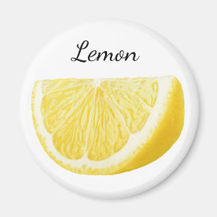 Aimant Coin citron