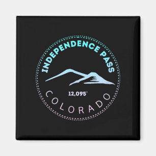 Aimant col du indépendance élevé montagne colorado s'esto