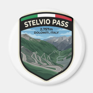 Aimant Col du Stelvio - Route Alpine Scénique