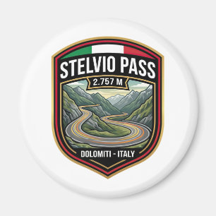 Aimant Col du Stelvio - Route ultime pour la conduite Ita