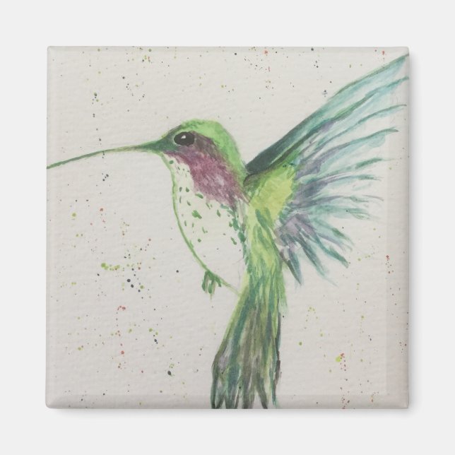 Aimant Colibri vert (Devant)