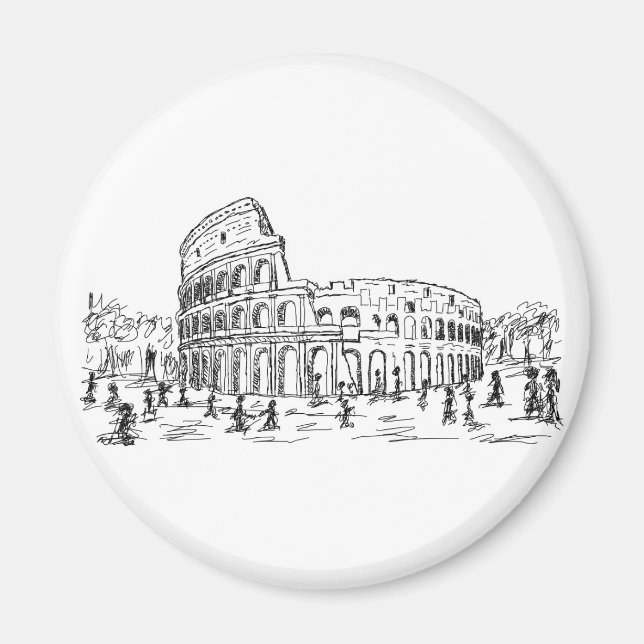 Aimant colisée de rome (Devant)
