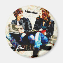 Collage d'Ados thématiques de l'école personnalisé