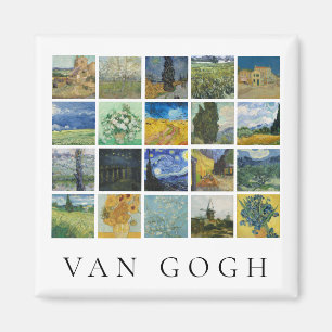 Aimant Collage de peinture fine art Vincent Van Gogh