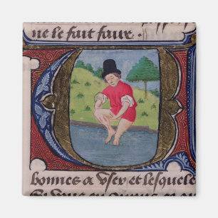 Aimant Collant comme une sangsue, de 'Traite de Medecine'