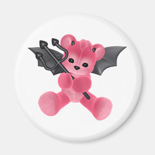 Aimant ♥ collectable d'ours de nounours de diable de