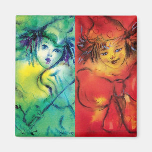 Aimant COLLECTION CLOWNS / Balle Masquearde vénitienne