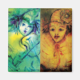 Aimant COLLECTION CLOWNS / Balle Masquearde vénitienne