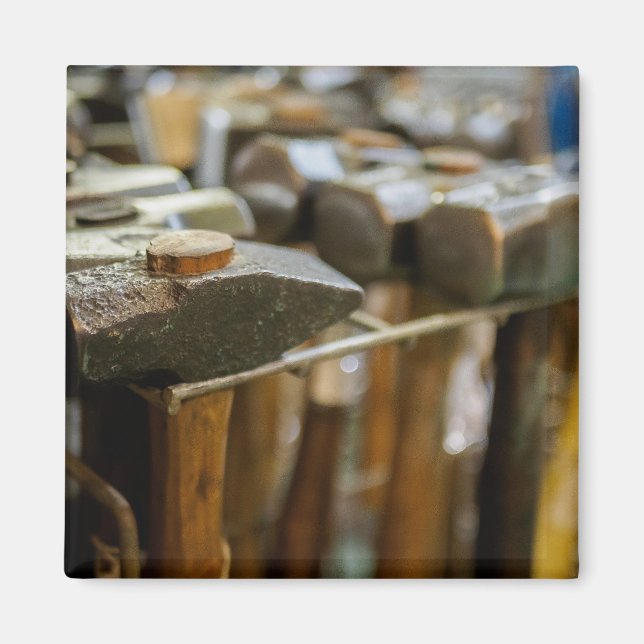 Aimant Collection d'outils vintage (Devant)