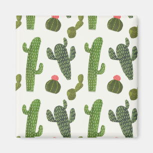 Aimant Collection Llamarama   Cactus mignons