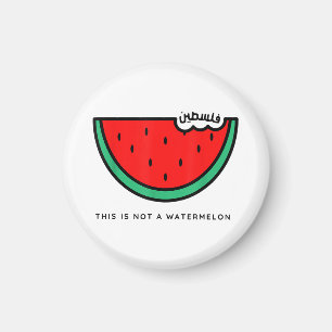 Aimant Collection Palestine 'This is not a Watermelon'