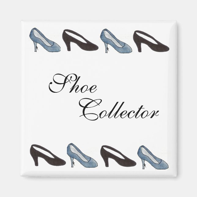 Aimant Collectionneur de chaussures (Devant)