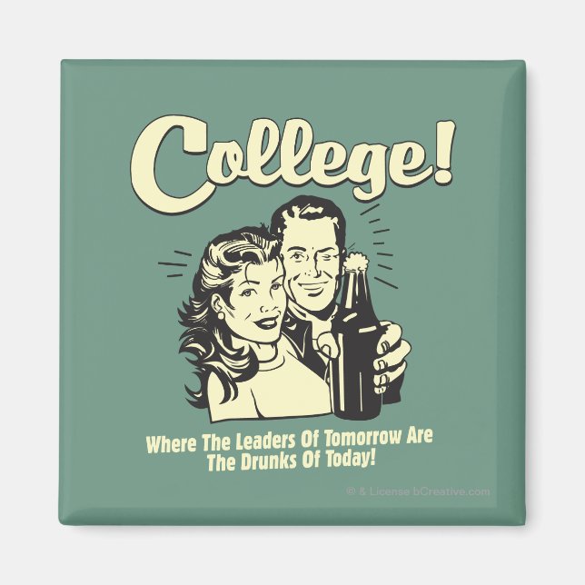 Aimant Collège : Les dirigeants demain se sont enfuis auj (Devant)