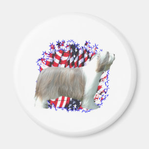 Aimant Collie Patriot