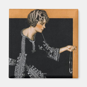 Aimant Collier cassé de perle