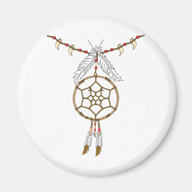 Aimant Collier Dream Catcher (Devant)