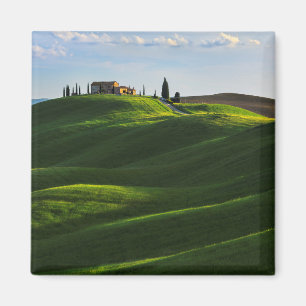Aimant Colline de roulement près d'Asciano, Toscane
